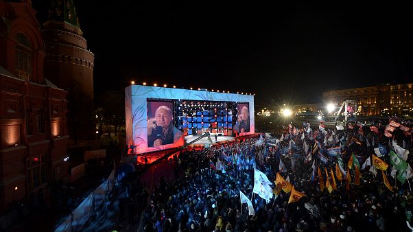 En Russie, la réélection plébiscite de Poutine En Russie, la réélection plébiscite de Poutine