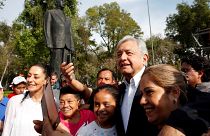 López Obrador en Ciudad de México