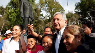 López Obrador en Ciudad de México