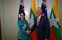 Turnbull to talk human rights with Aung San Suu Kyi