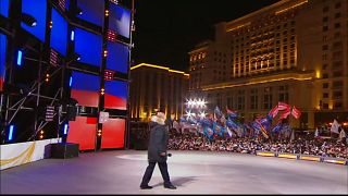 Russians react to Putin's re-election
