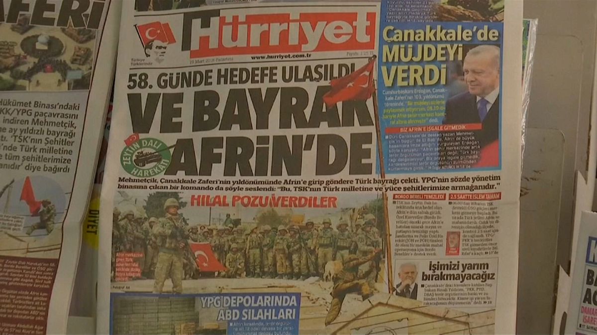 Türkiye'de gündem: Afrin