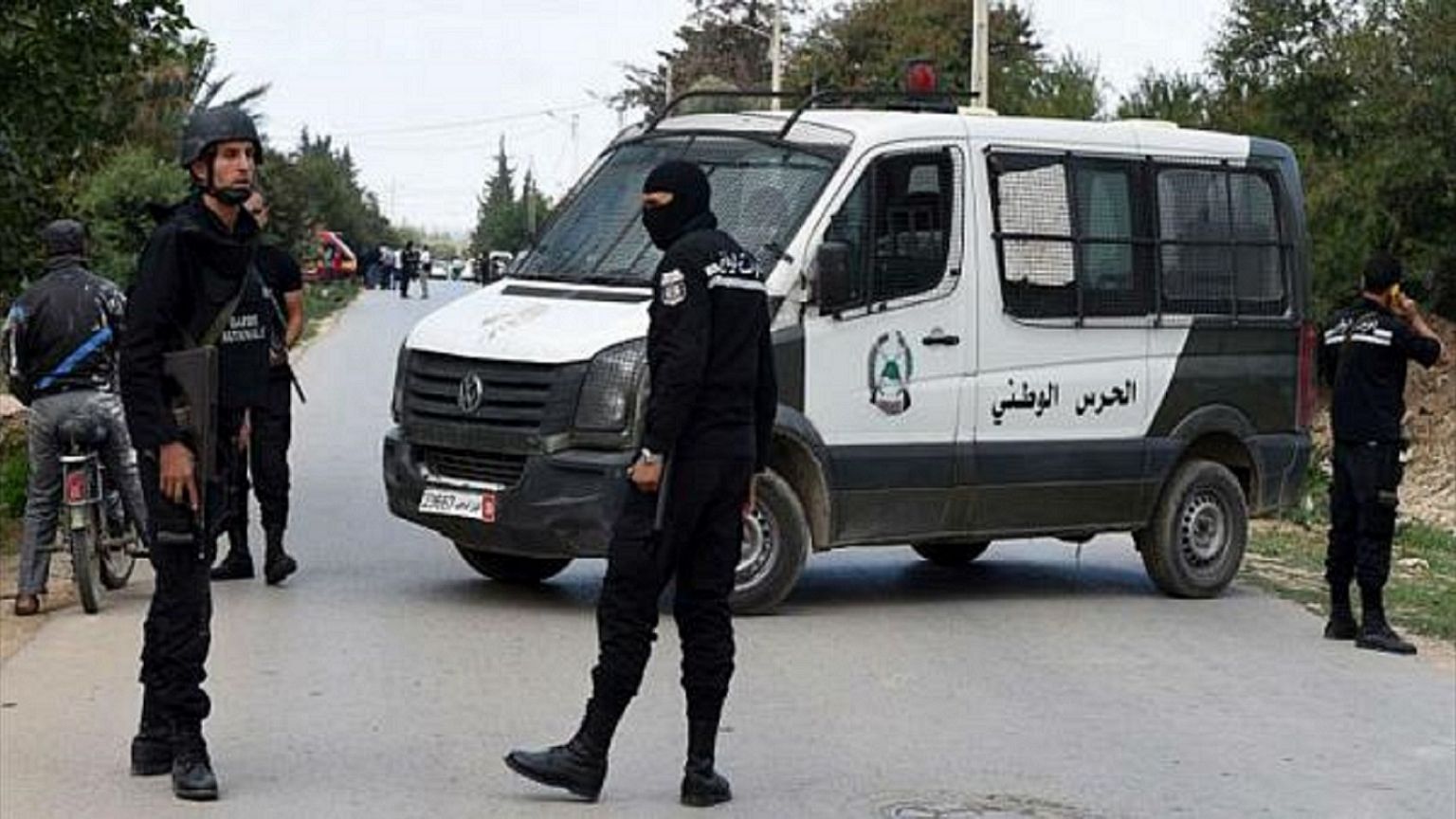 عناصر من الحرس الوطني التونسي