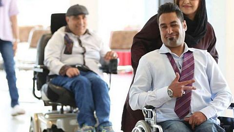Disabled models take to the catwalk for landmark Tehran fashion show