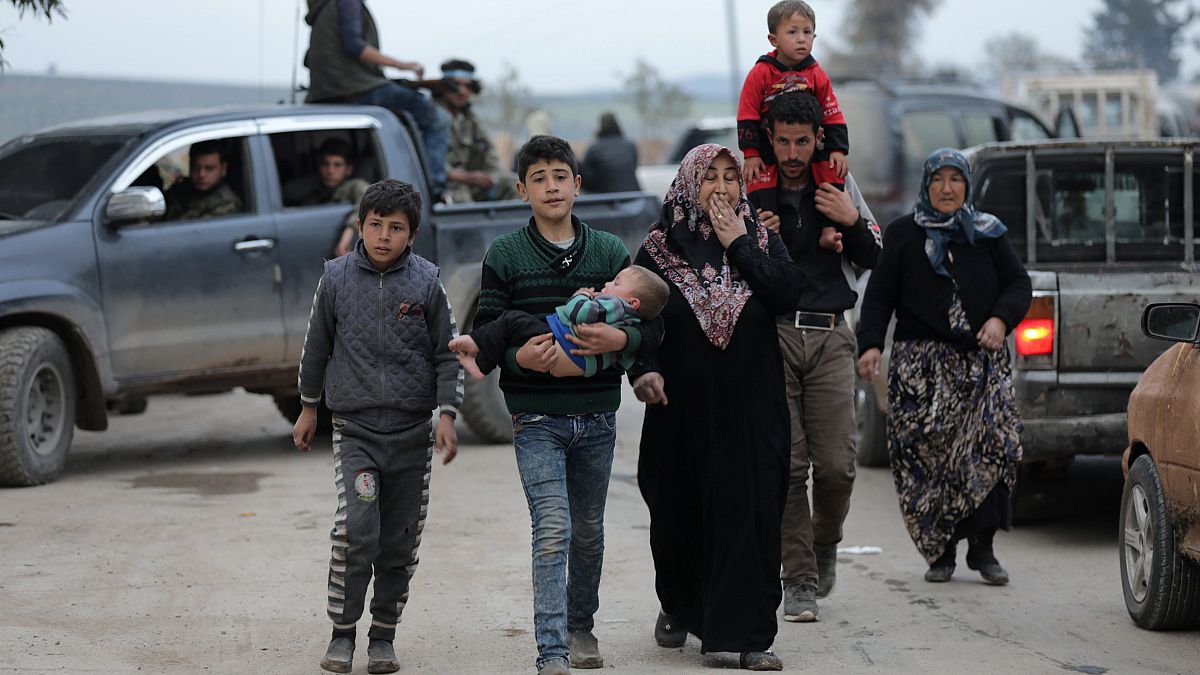 Aproximadamente 200 mil pessoas terão deixado Afrin na última semana