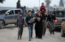Aproximadamente 200 mil pessoas terão deixado Afrin na última semana