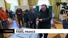 Gérard Depardieu a voté pour la présidentielle russe à Paris