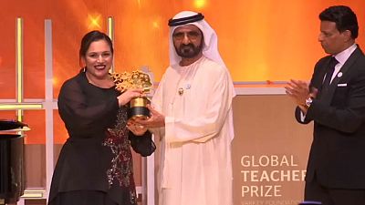 برنده جایزه «یک میلیون دلاری» بهترین معلم دنیا اعلام شد
