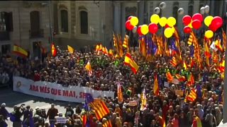  Протесты в Каталонии