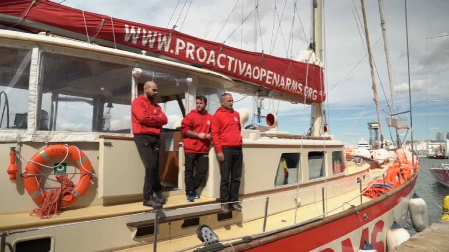 El barco de «Proactiva Open Arms» sigue retenido en Sicilia