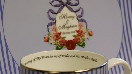 Royal ceramics to celebrate the wedding between Prince Harry and Meghan Markle