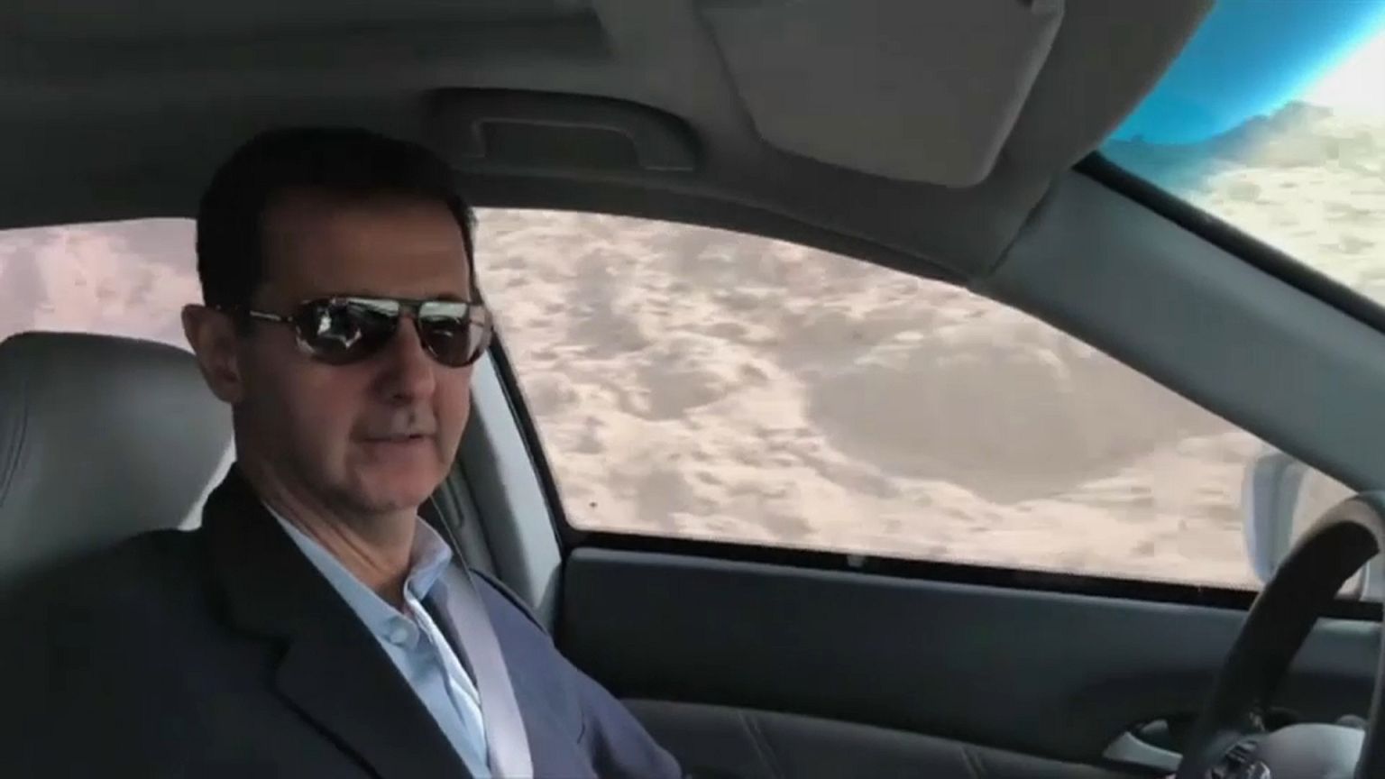 Bashar al Assad - ein Präsident auf PR-Tour durch die Ruinen seines Reiches 