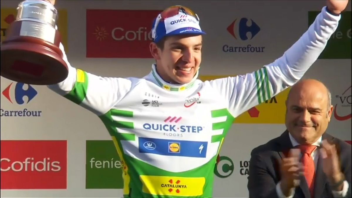 Katalonya Bisiklet Turu’nun ilk etabını Alvaro Hodeg kazandı