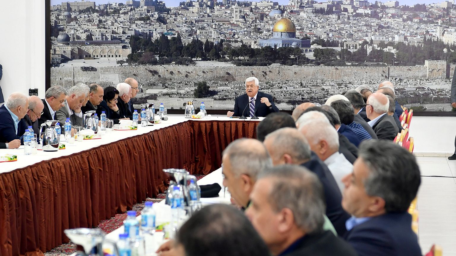 الرئيس الفلسطيني محمود عباس 