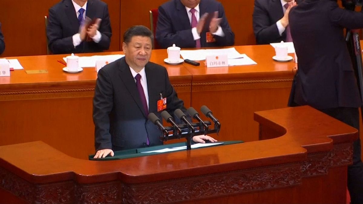 Xi Jinping menaçant avec Taïwan                                    