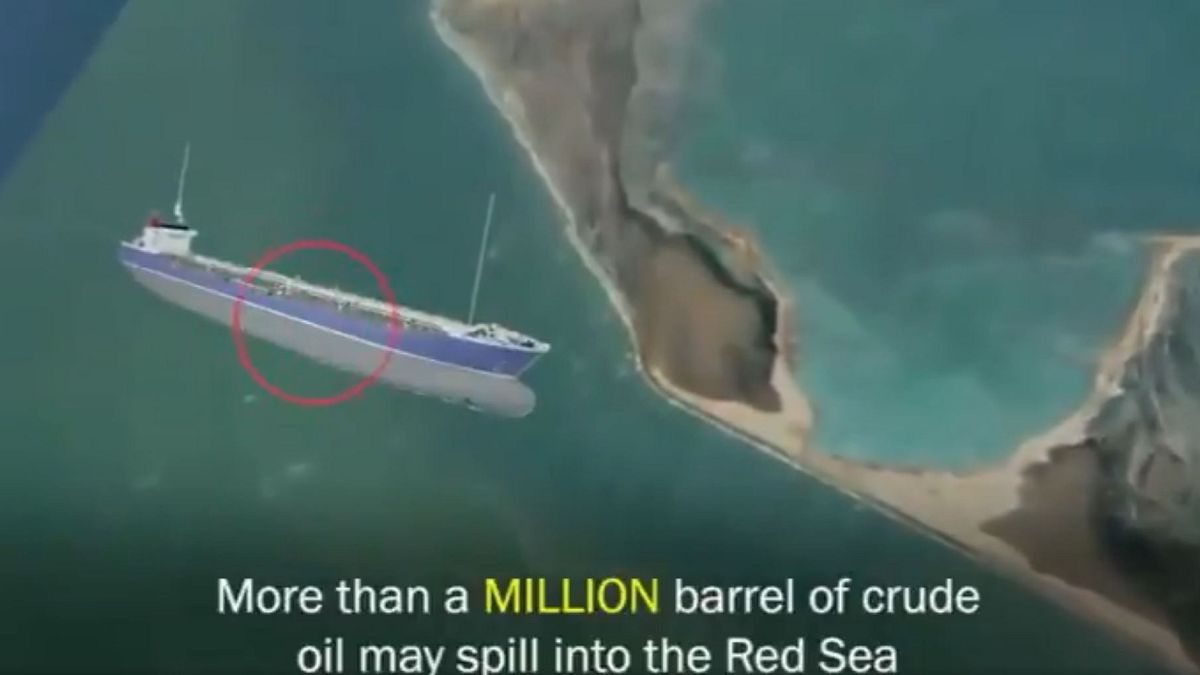 "Schwimmende Bombe": Droht Rotem Meer Umweltkatastrophe durch Öltanker?