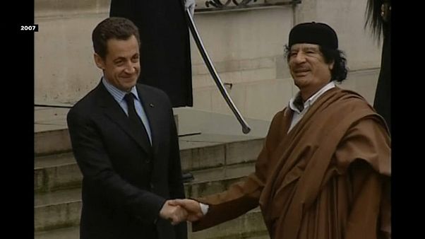 Sarkozy bajo arresto por supuesta financiación de Gadafi Sarkozy bajo arresto por supuesta financiación de Gadafi