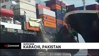Incidente no porto de Karachi