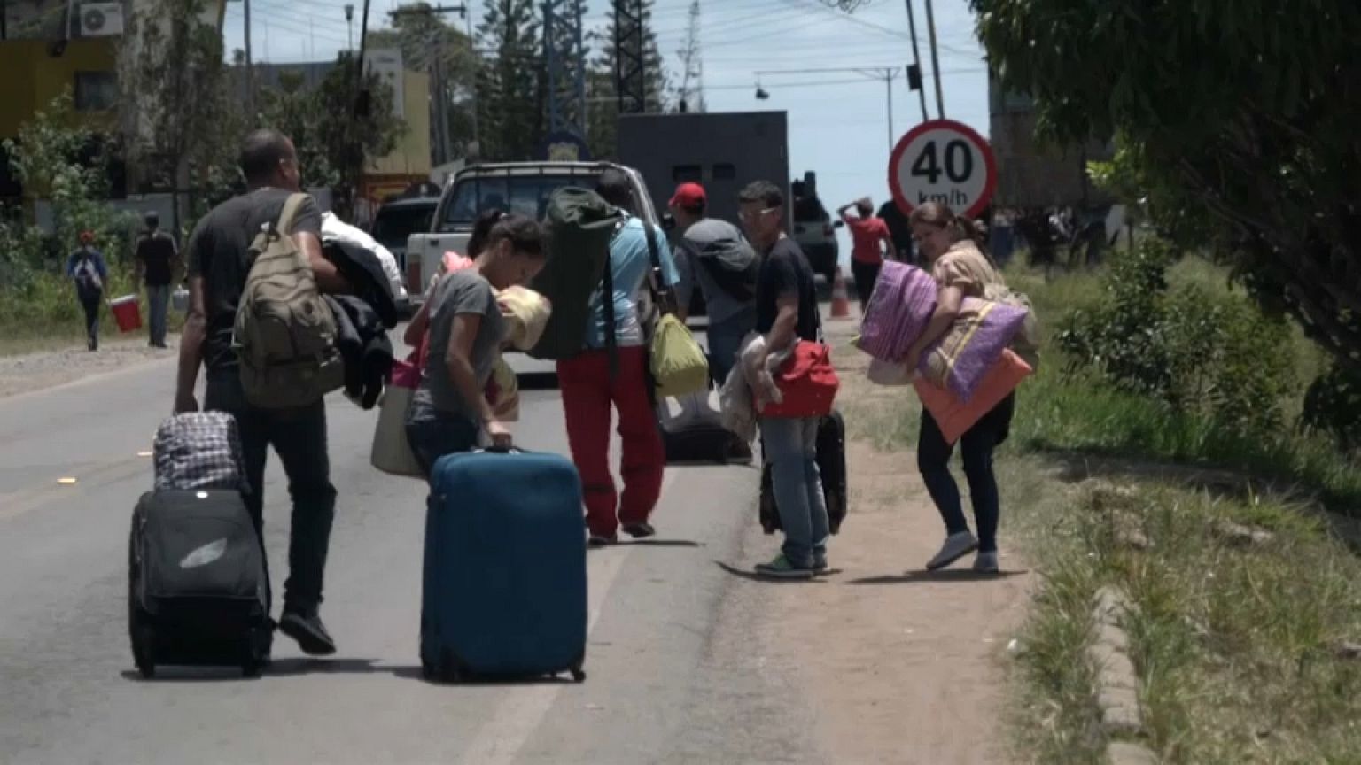 Éxodo masivo de venezolanos hacia Brasil