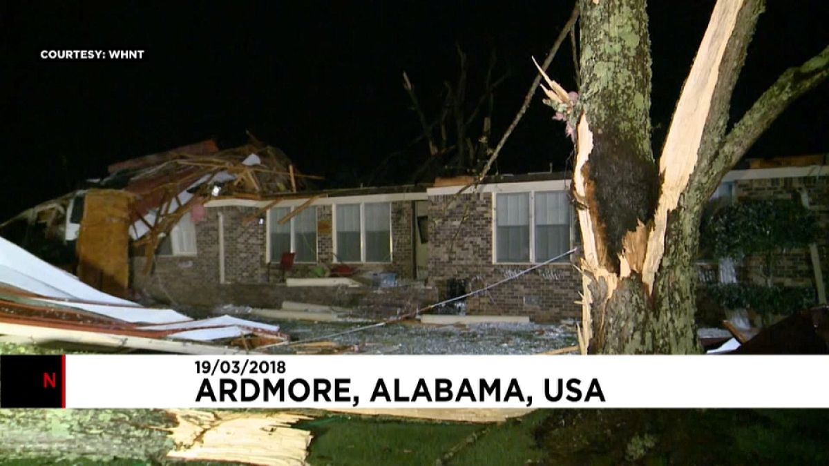 Extremes Unwetter im US-Bundesstaat Alabama