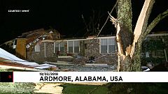 Extremes Unwetter im US-Bundesstaat Alabama
