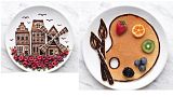 Ukrainian food artist creates delicious paintings