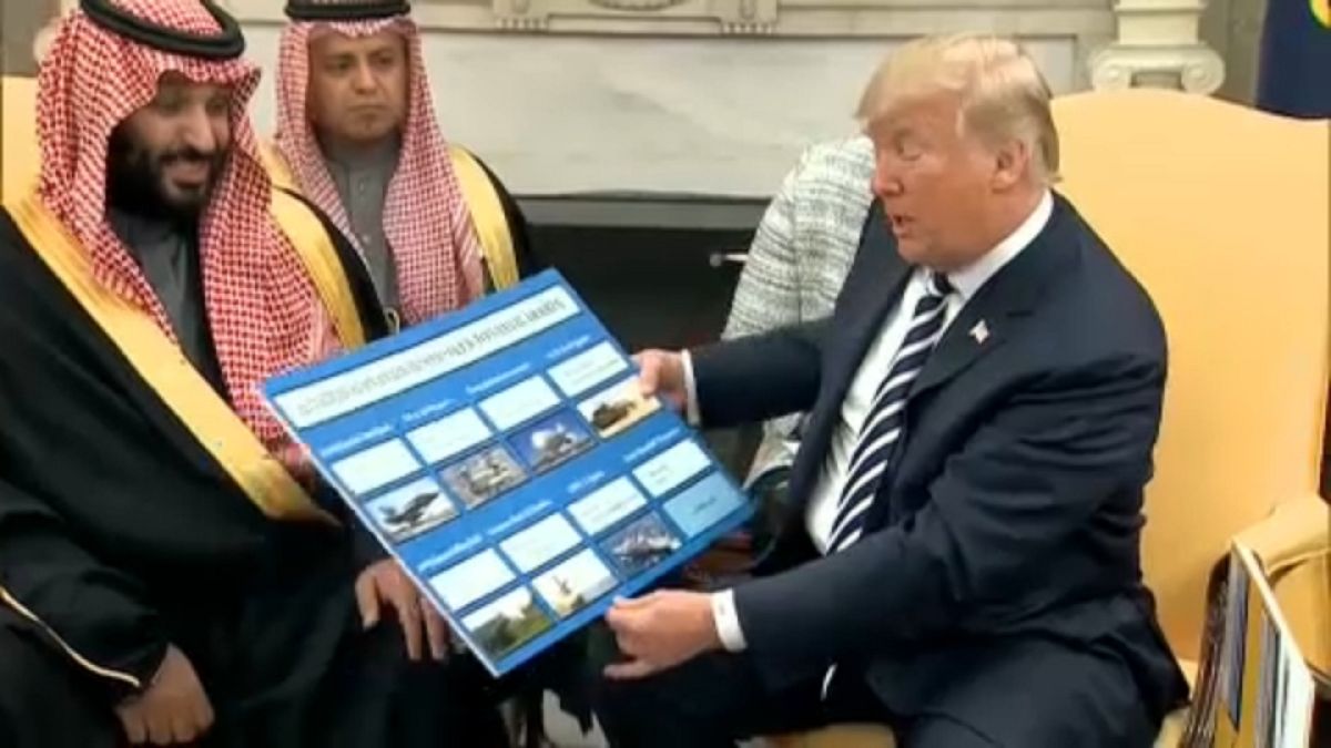 Trump fogadta a szaúdi koronaherceget