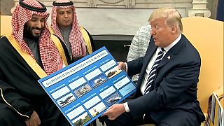 Sintonía aparente en la primera visita a Estados Unidos del príncipe heredero saudí