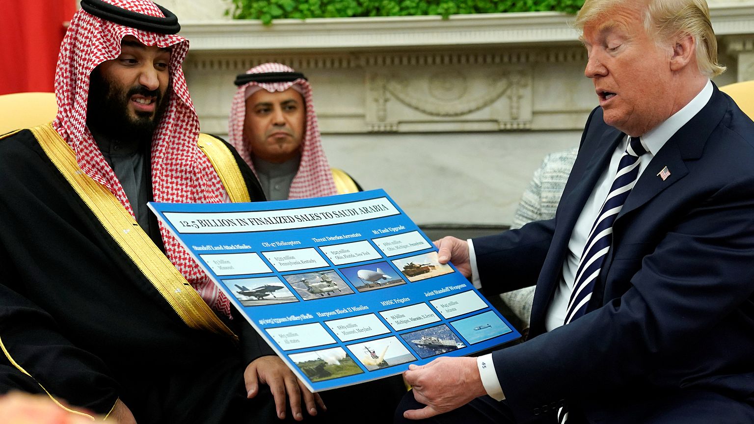 Suudi Arabistan Prensi Muhammed Bin Selman Beyaz Saray'ın konuğu 