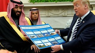 Suudi Arabistan Prensi Muhammed Bin Selman Beyaz Saray'ın konuğu