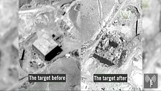 تصاویر رآکتور اتمی سوریه قبل و بعد از حمله هوایی اسرائیل