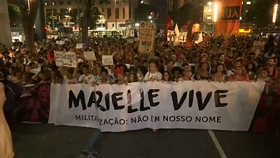 Rio de Janeiro si mobilita contro l'esecuzione dell'attivista Marielle
