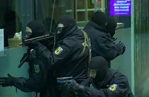 Anti-Terror Übung in Frankfurt