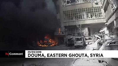 El vídeo que muestra la destrucción de Duma