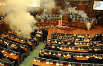 Kosovo: Erneut Tränengas im Parlament