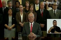 Peru Devlet Başkanı istifa etti