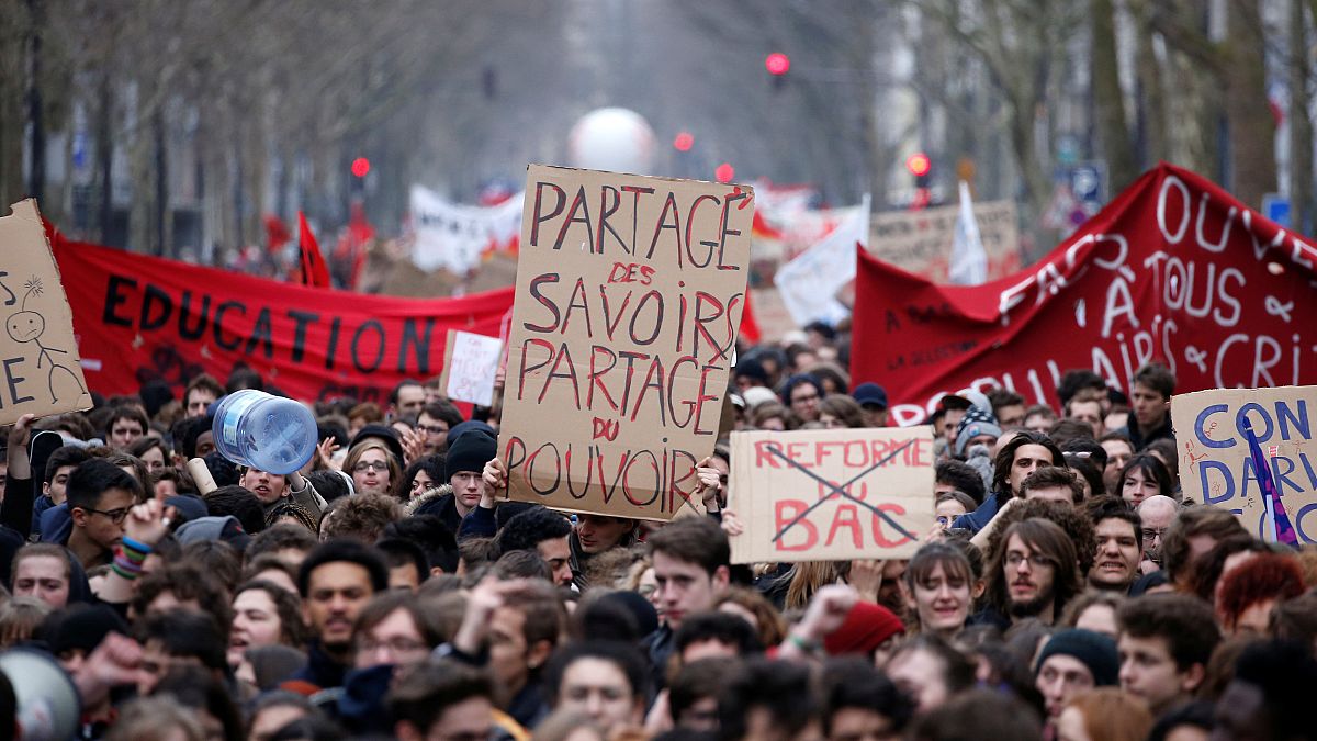 Manifestation fonctionnaires Paris 22 mars 2018.