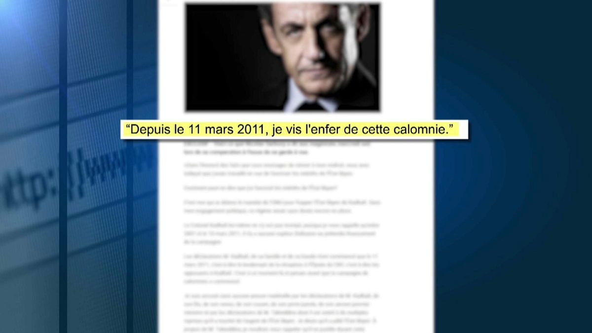 Sarkozy: "Kaddafi'nin Euronews'teki iddiaları asılsız"