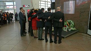 Homenaje a las víctimas de los atentados de Bruselas