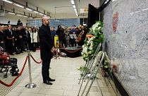 Brüksel'de terör saldırılarının kurbanları anıldı