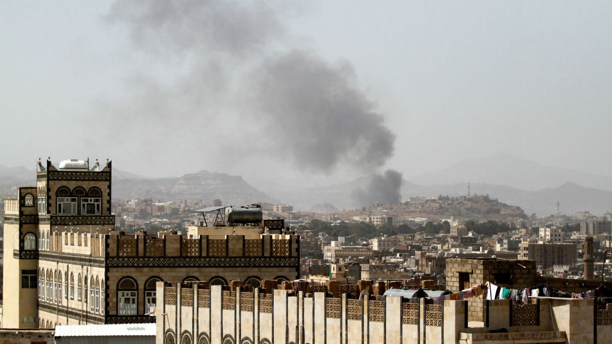 airstrike in Sanaa