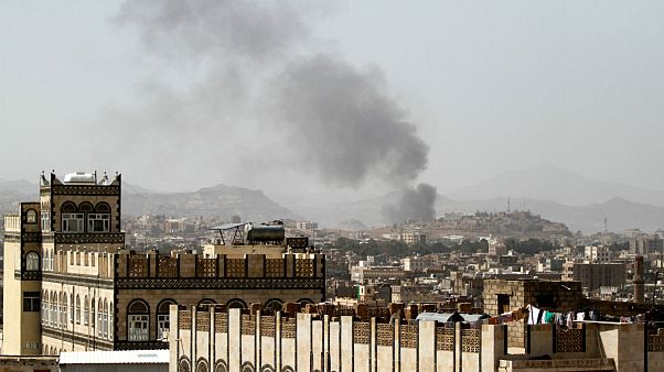 airstrike in Sanaa airstrike in Sanaa