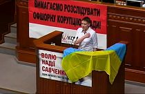 Opposition Ukrainian MP Nadiya Savchenko