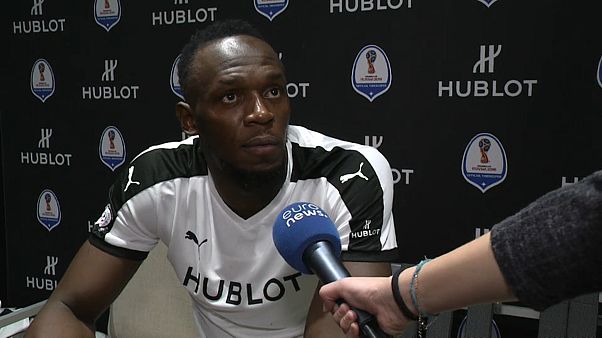 Usain Bolt à Euronews: "Sou um grande fã do Cristiano Ronaldo" Usain Bolt à Euronews: "Sou um grande fã do Cristiano Ronaldo"