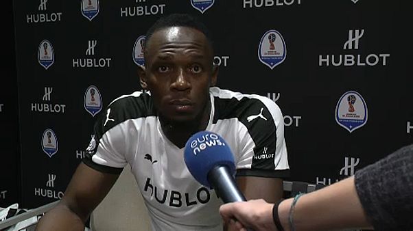 Usain Bolt Argentínának szurkol Usain Bolt Argentínának szurkol