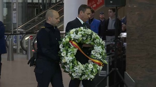 Deux ans après, la Belgique commémore les attentats de Bruxelles Deux ans après, la Belgique commémore les attentats de Bruxelles