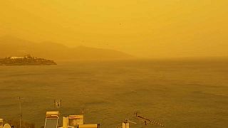 Tempestade de areia do Saara chega à Grécia