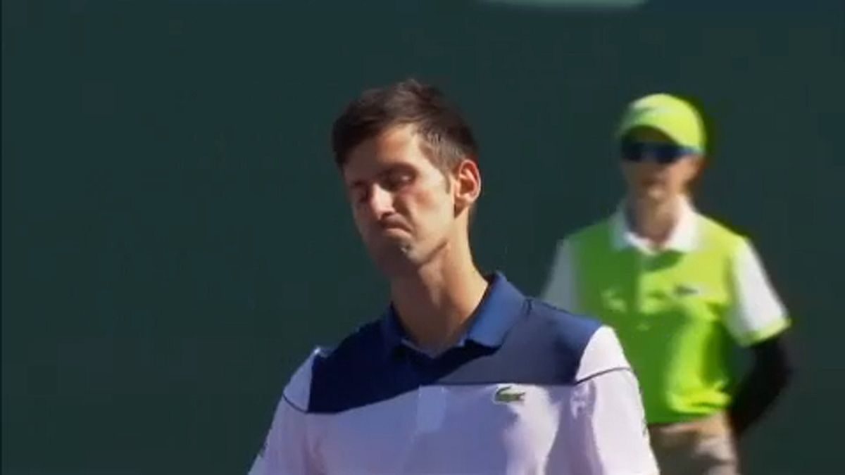 Novak Djokovic kiesett Miamiban