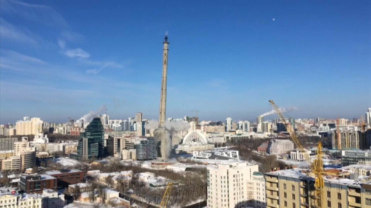 Rússia: Demolida maior torre inacabada do mundo 