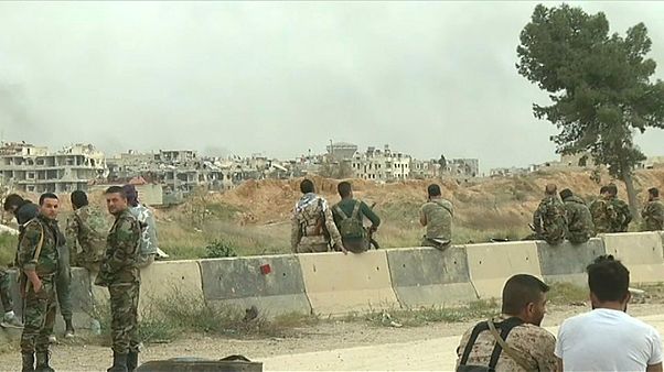Mais de cem mil civis abandonaram Ghouta Oriental Mais de cem mil civis abandonaram Ghouta Oriental